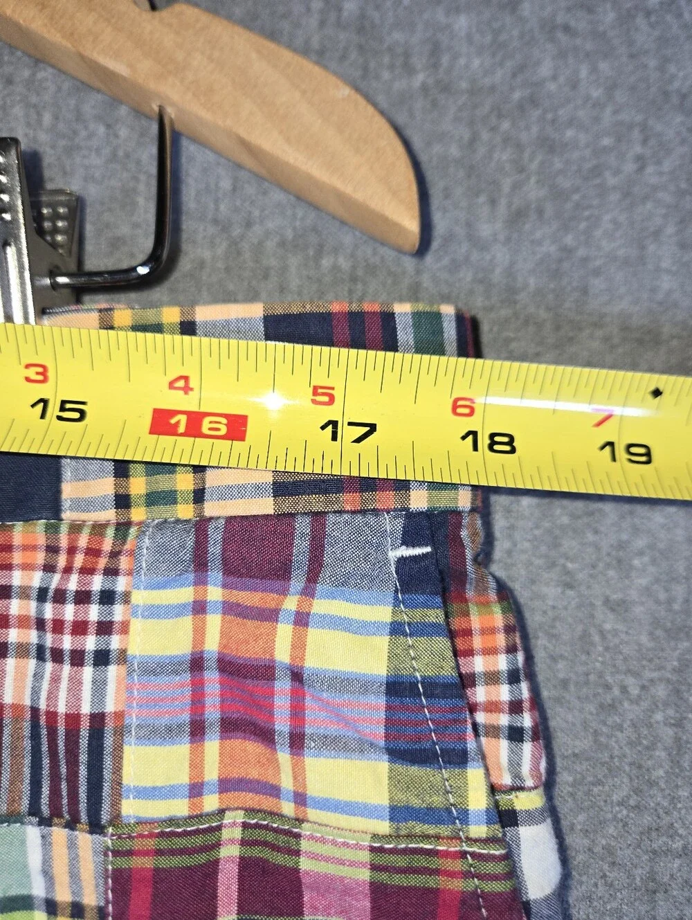 ​Brooks Brothers “346” Multicolor Patchwork Madras Pants - W38/L30